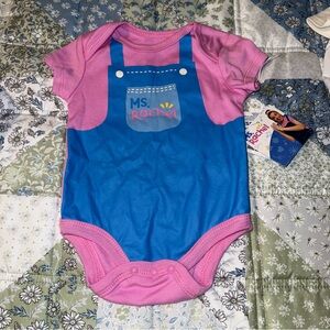 Ms. Rachel Baby Girls Size 3-6 months New NWT Bodysuit